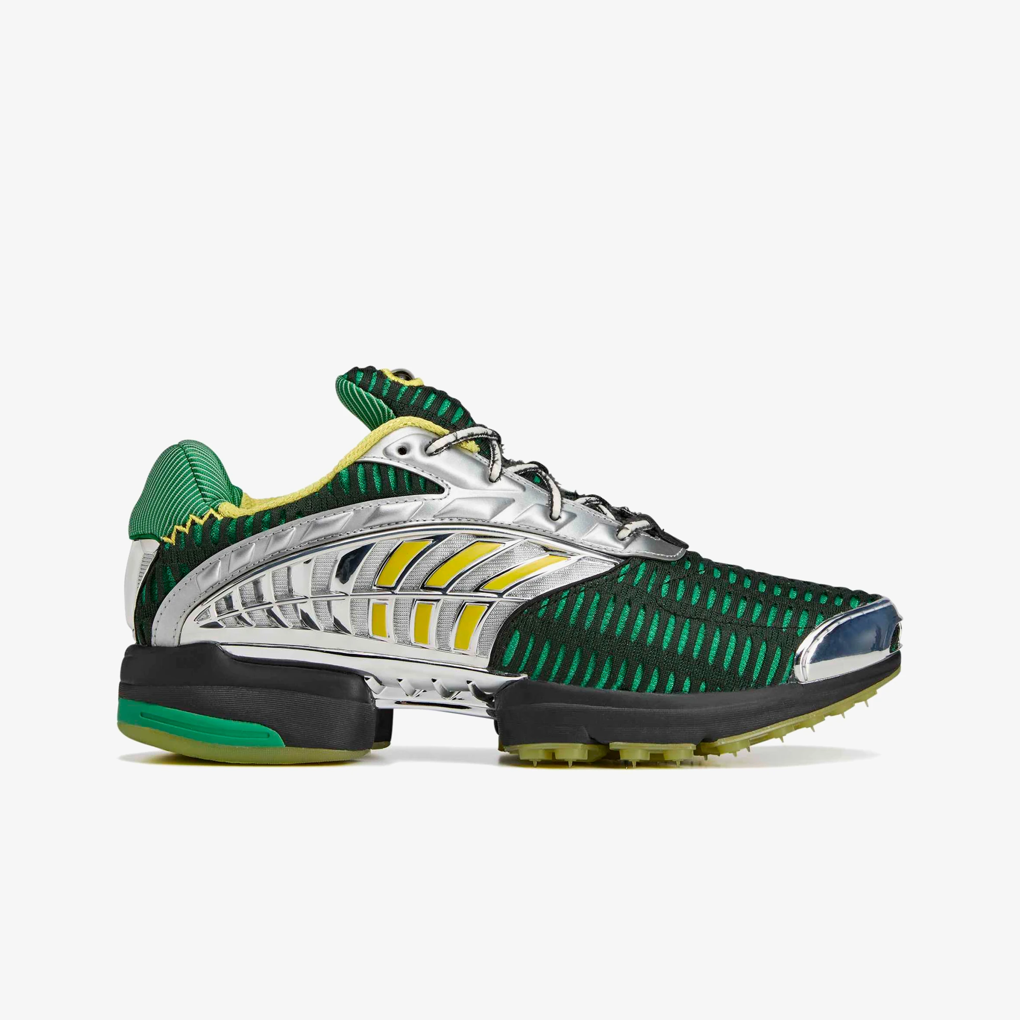 adidas x Brain Dead Climacool 2 'Green Metallic Silver' - WUNDER