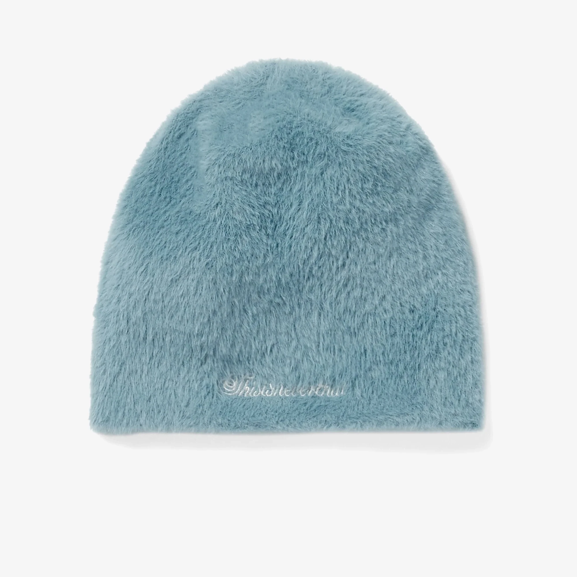 Shaggy No Cuff Beanie 'Light Blue'