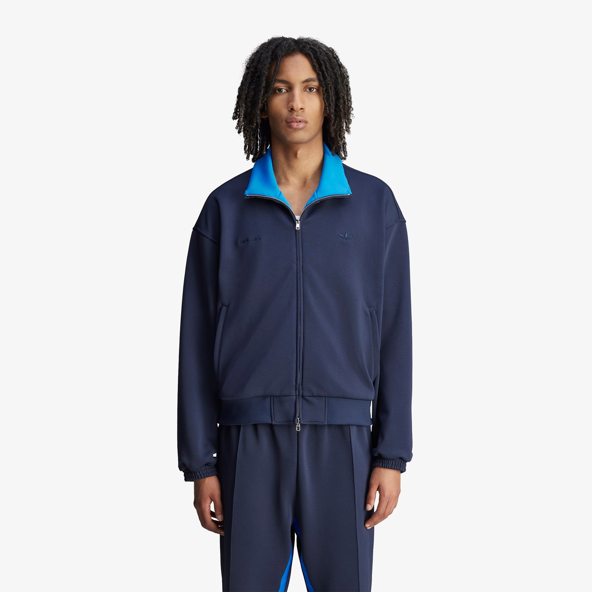 Wales Bonner x adidas Pique Track Top 'Midnight Navy'