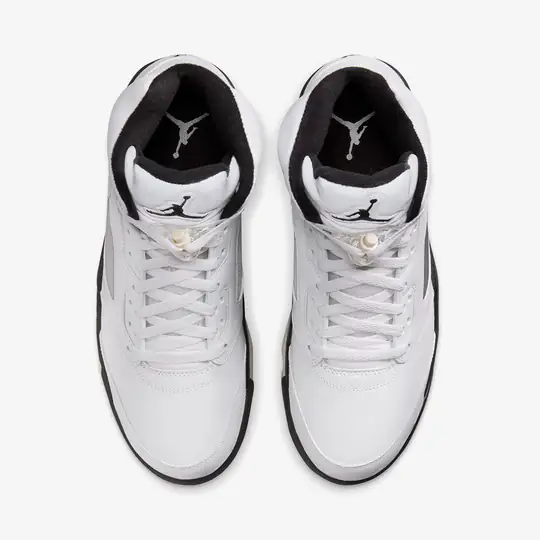 Air Jordan 5 Retro 'White and Black' - Görsel 6