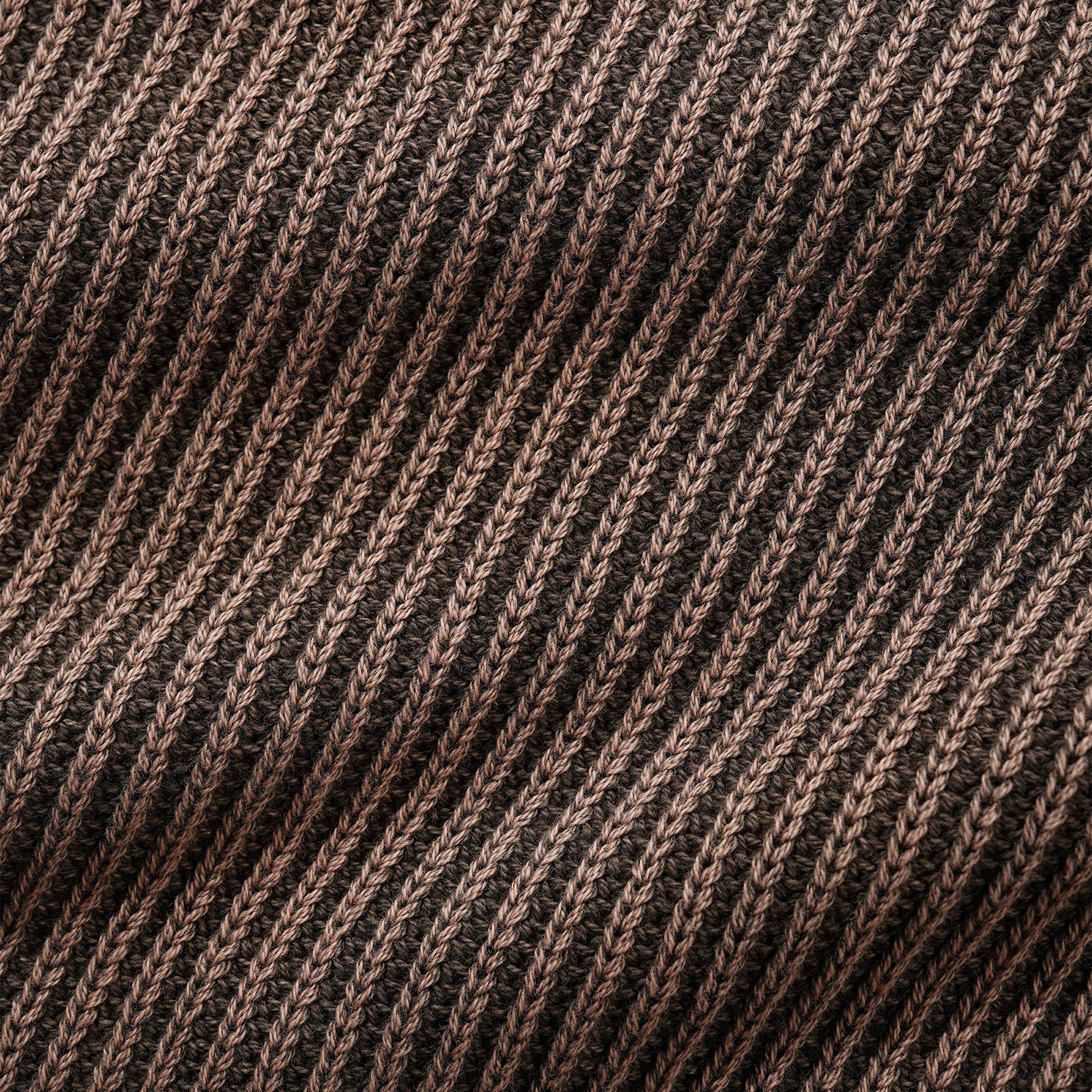 Bleach Knit Sweater 'Brown'