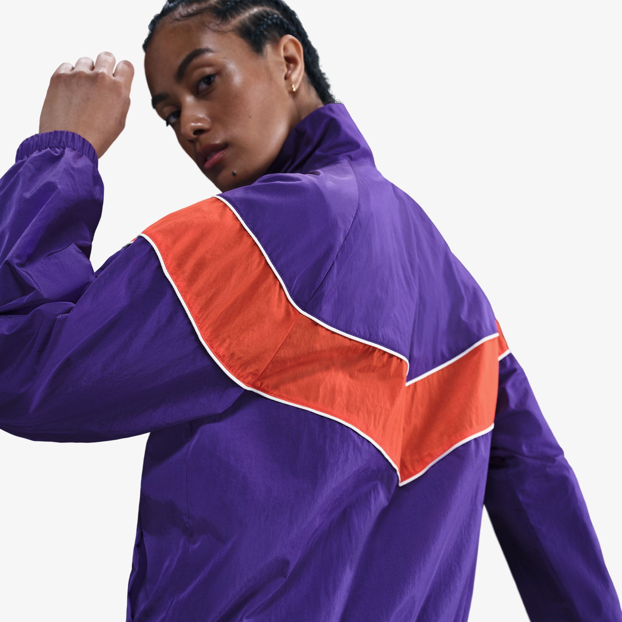 Windrunner Loose UV Woven Full-Zip Jacket 'Court Purple' (W)