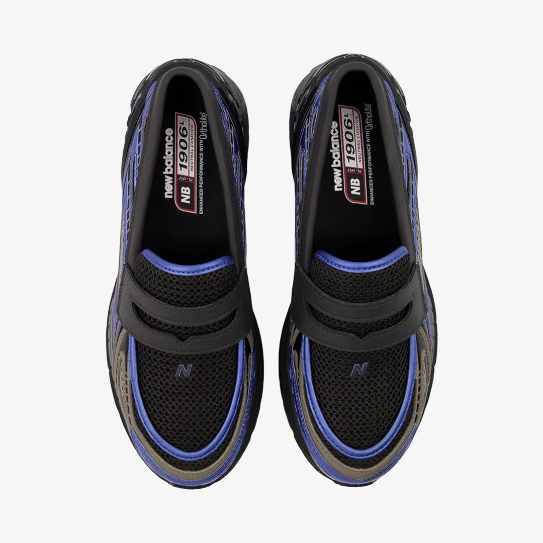 New Balance 1906L 'Black Cement Blue Gemstone' - WUNDER
