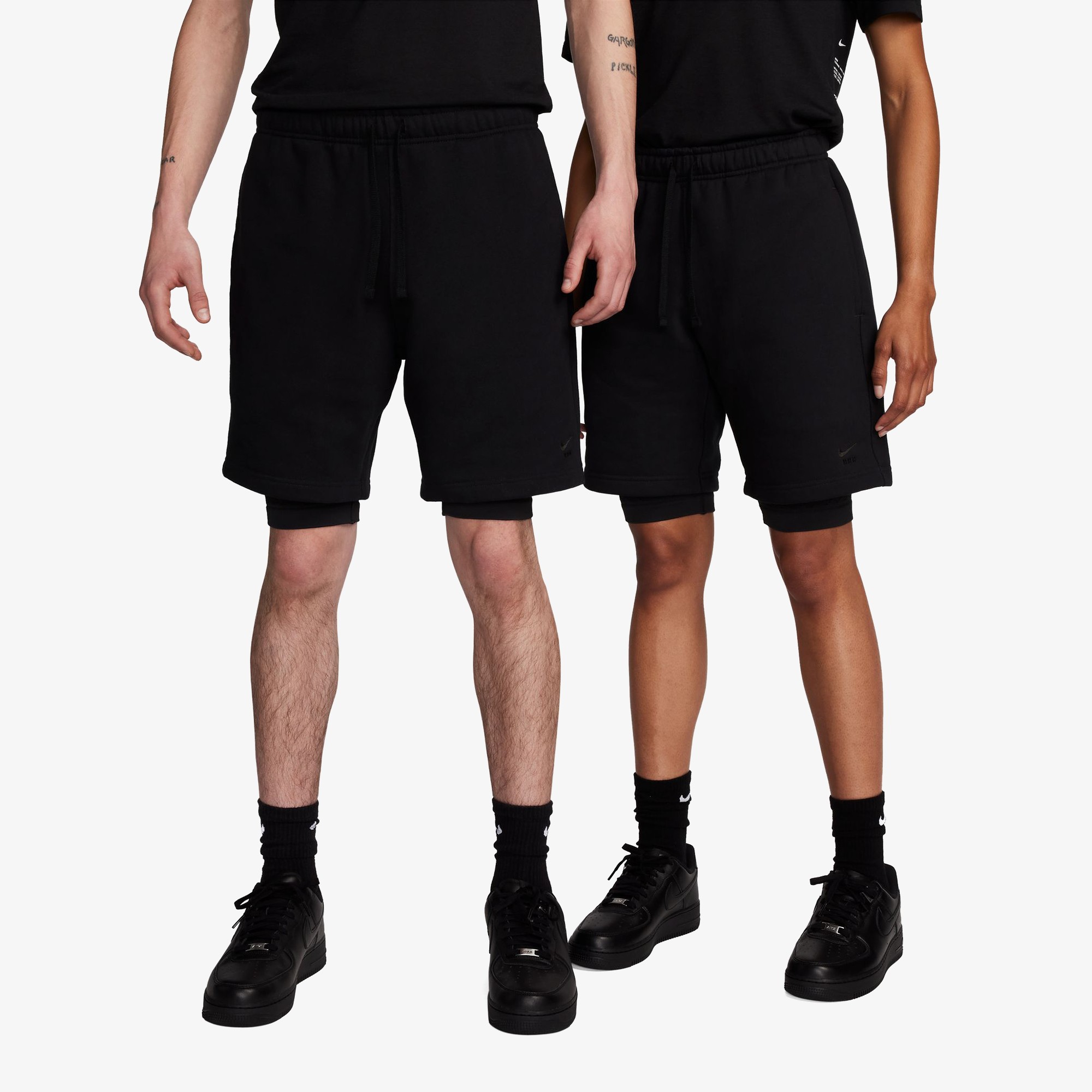 Nike x MMW 3-in-1 Shorts 'Black'