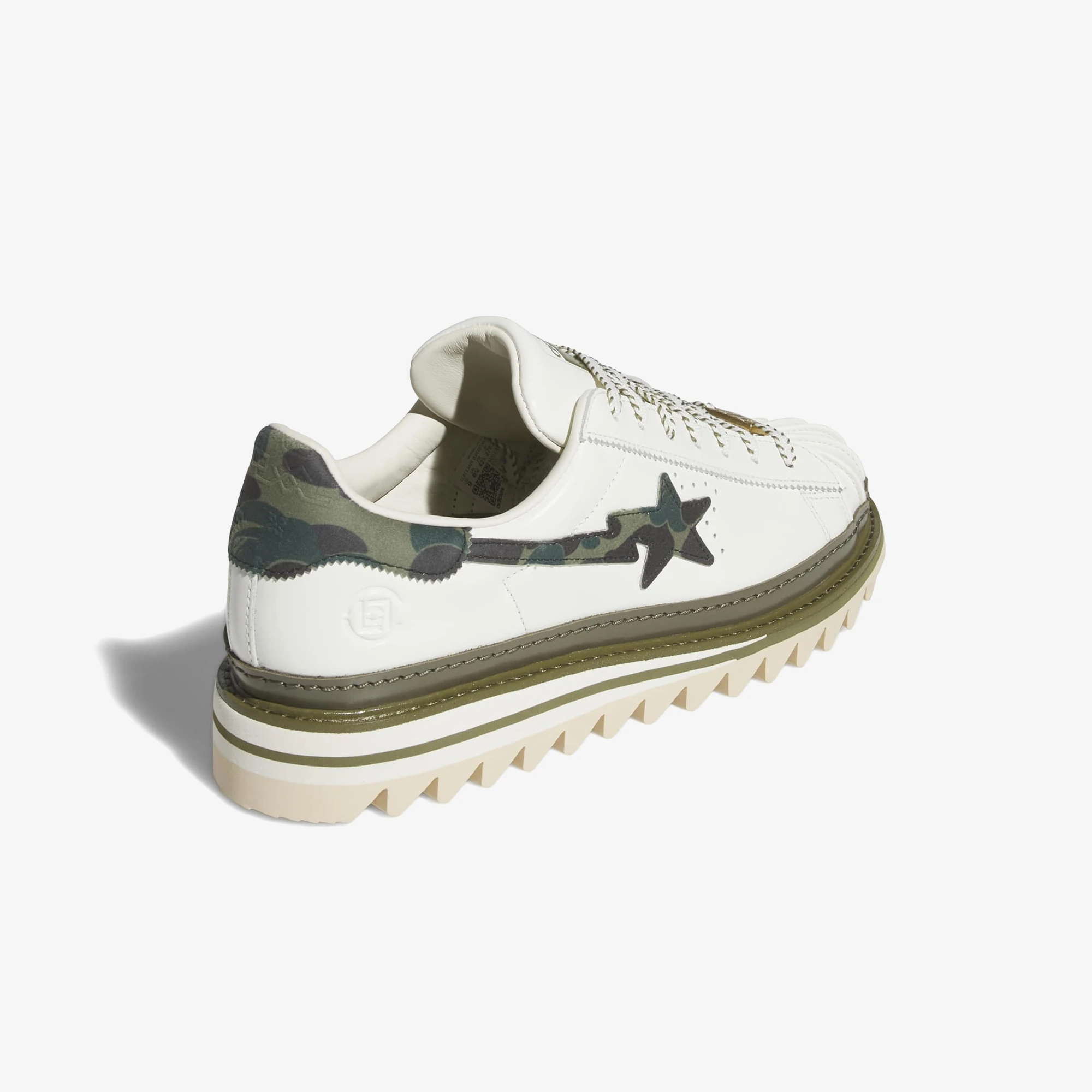 adidas x CLOT x BAPE Superstar 'Off White'