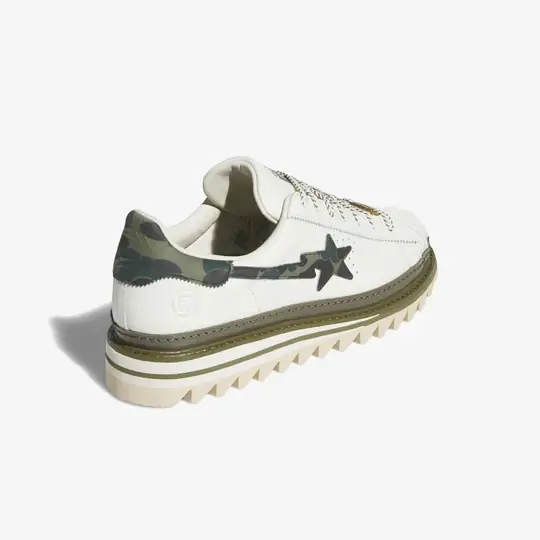 adidas x CLOT x BAPE Superstar 'Off White' - Görsel 6