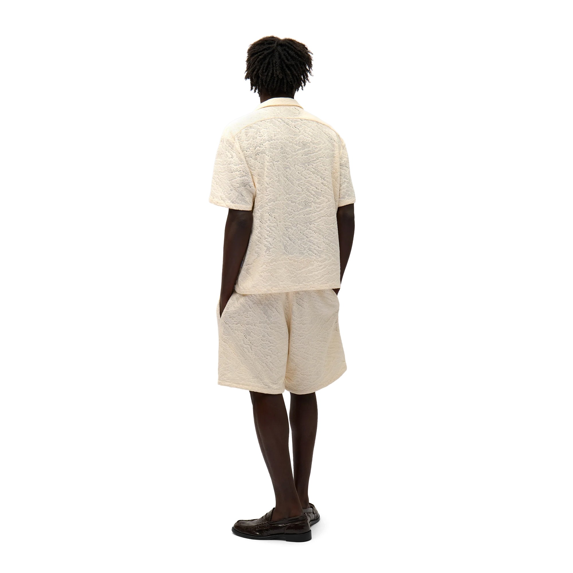 Crochet Shirt 'Cream'