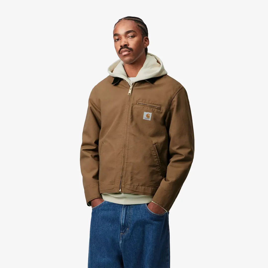 Carhartt WIP Detroit Jacket Summer 'Hamilton Brown' - WUNDER