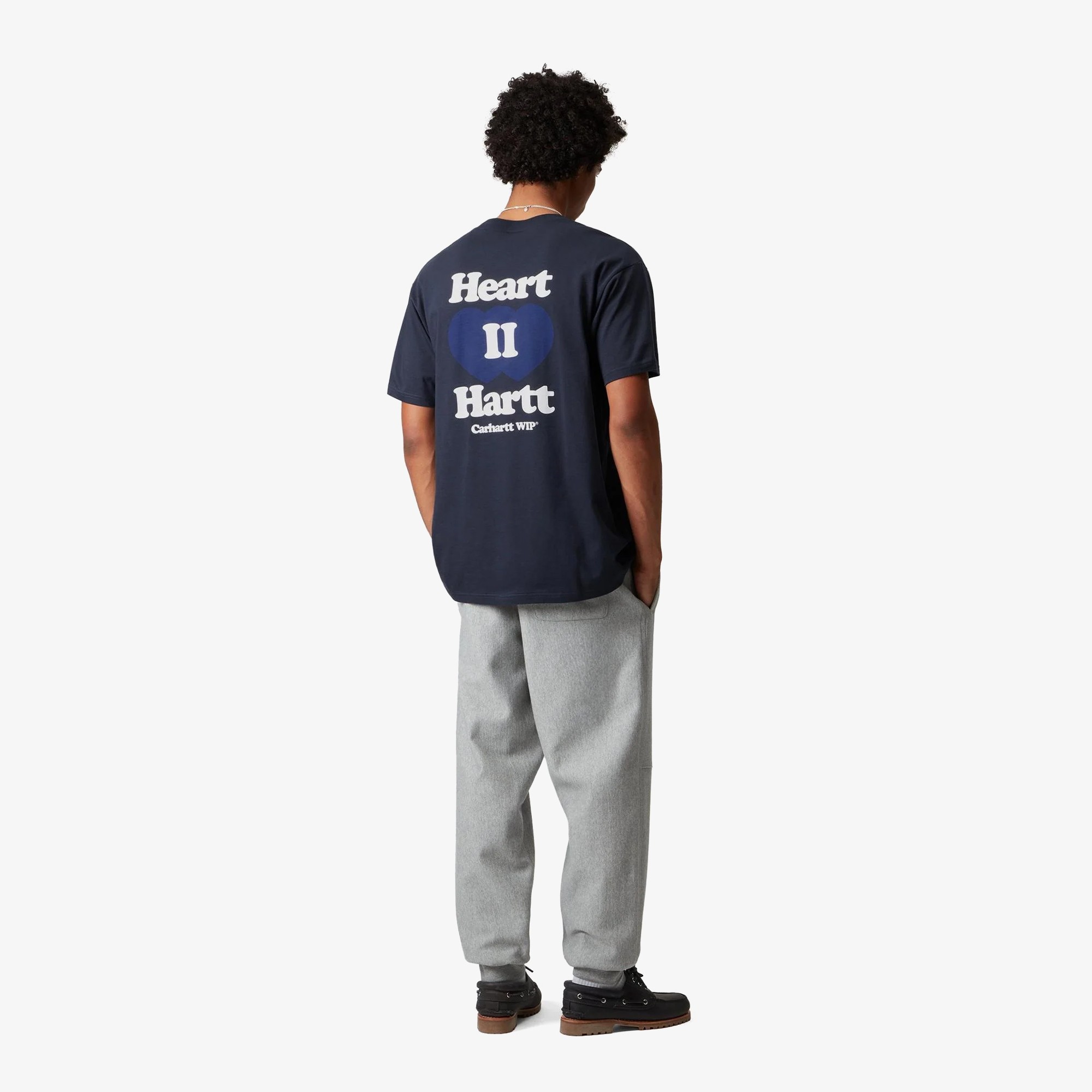 S/S Heart II Hartt T-Shirt 'Blue'