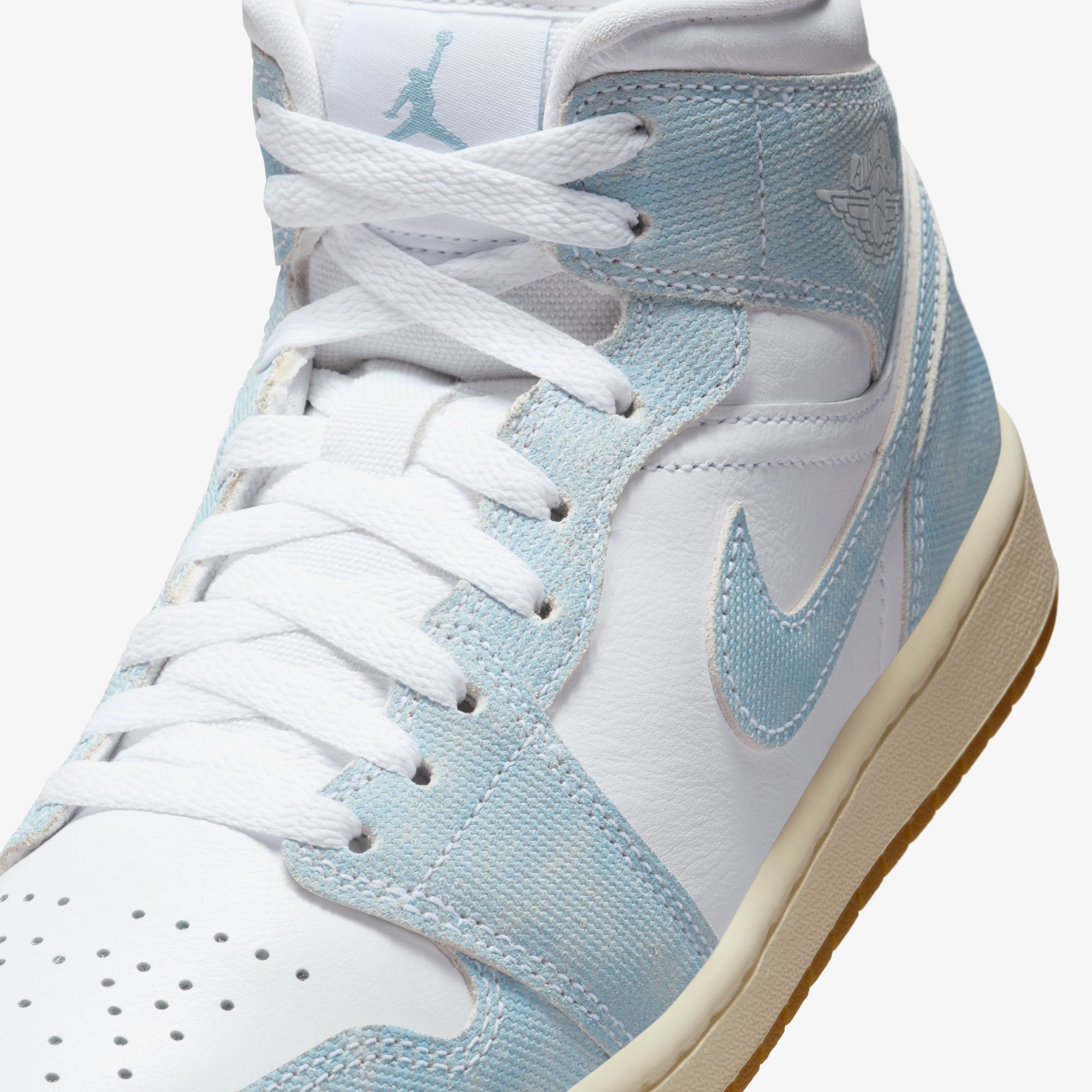 Air Jordan 1 Mid 'Denim Gum'