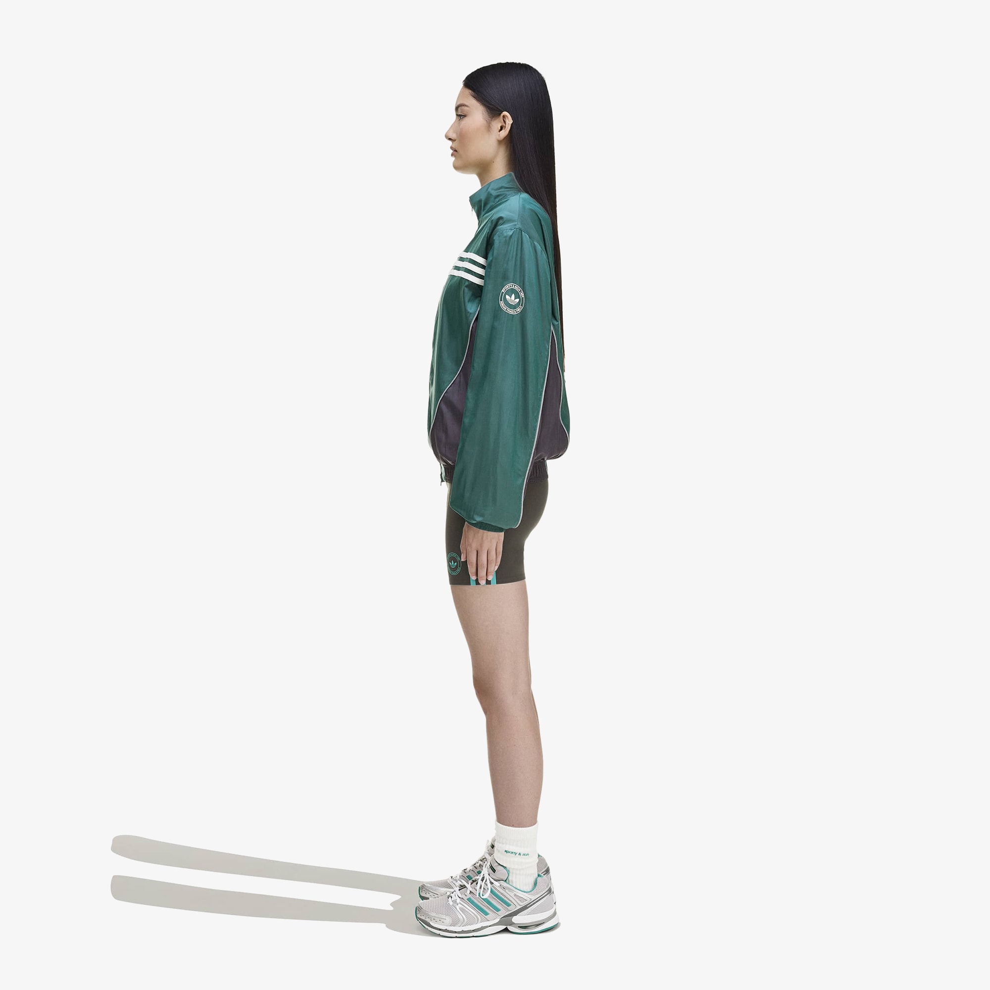 adidas x Sporty & Rich Windbreaker 'Wild Pine'