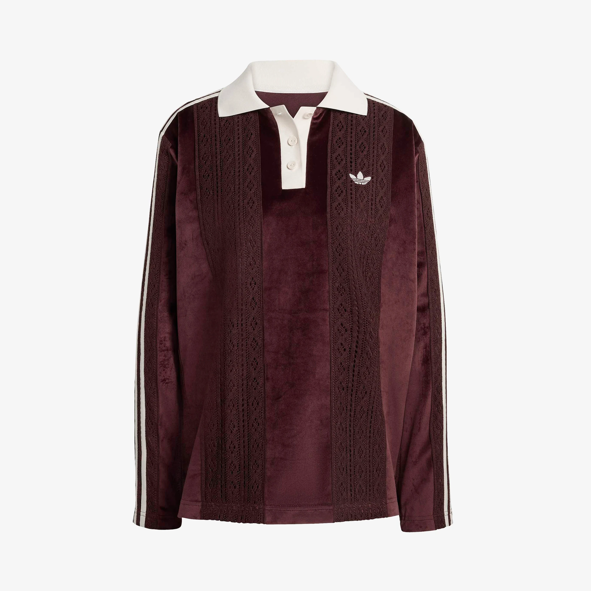 Winterised Longsleeve Soccer Jersey 'Maroon'