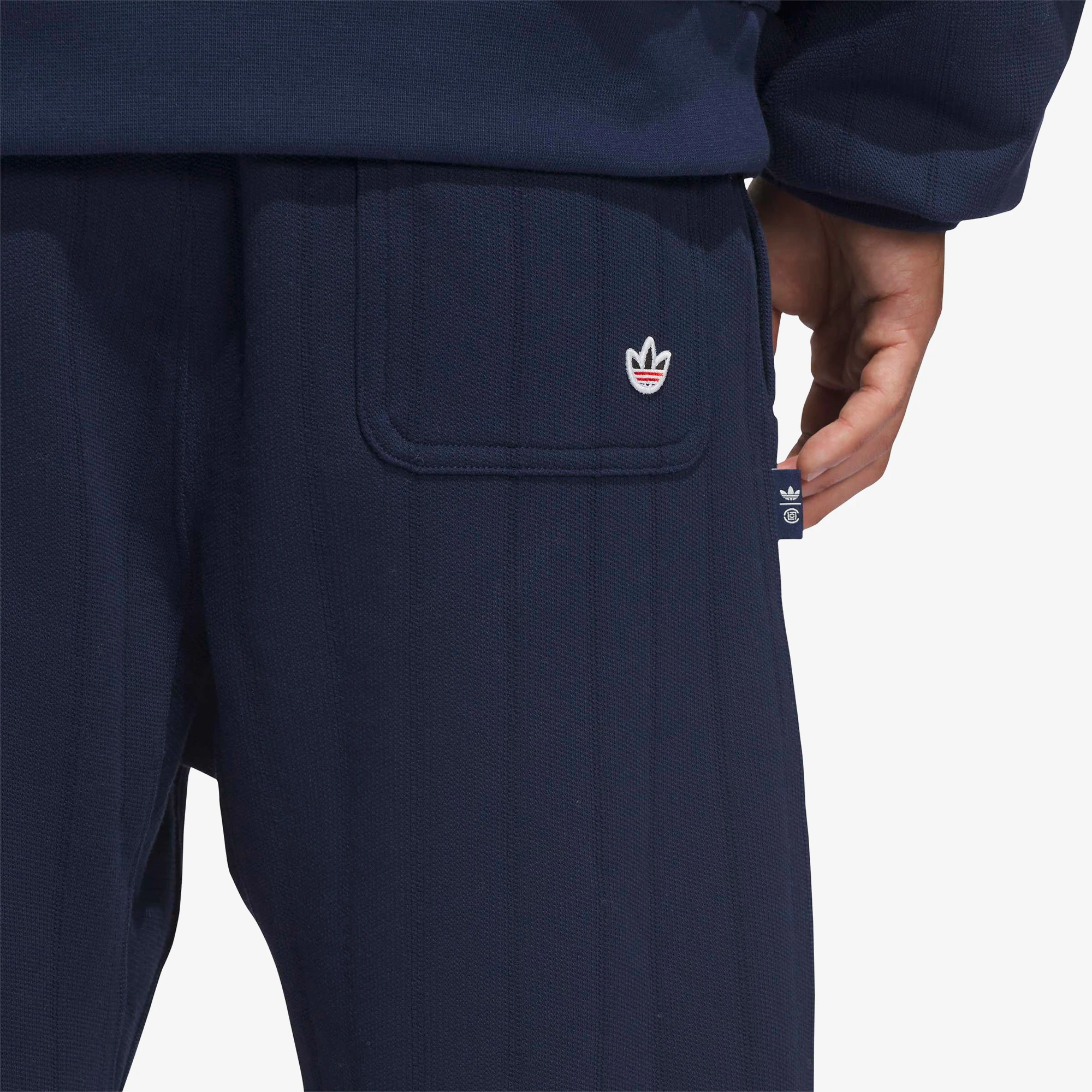 adidas x Clot Sweatpants 'Navy'