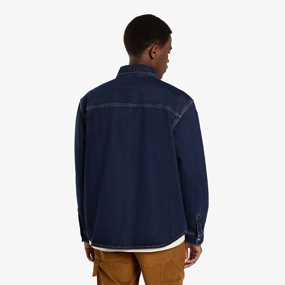 Mechanic Denim Shirt LS 'Blue'