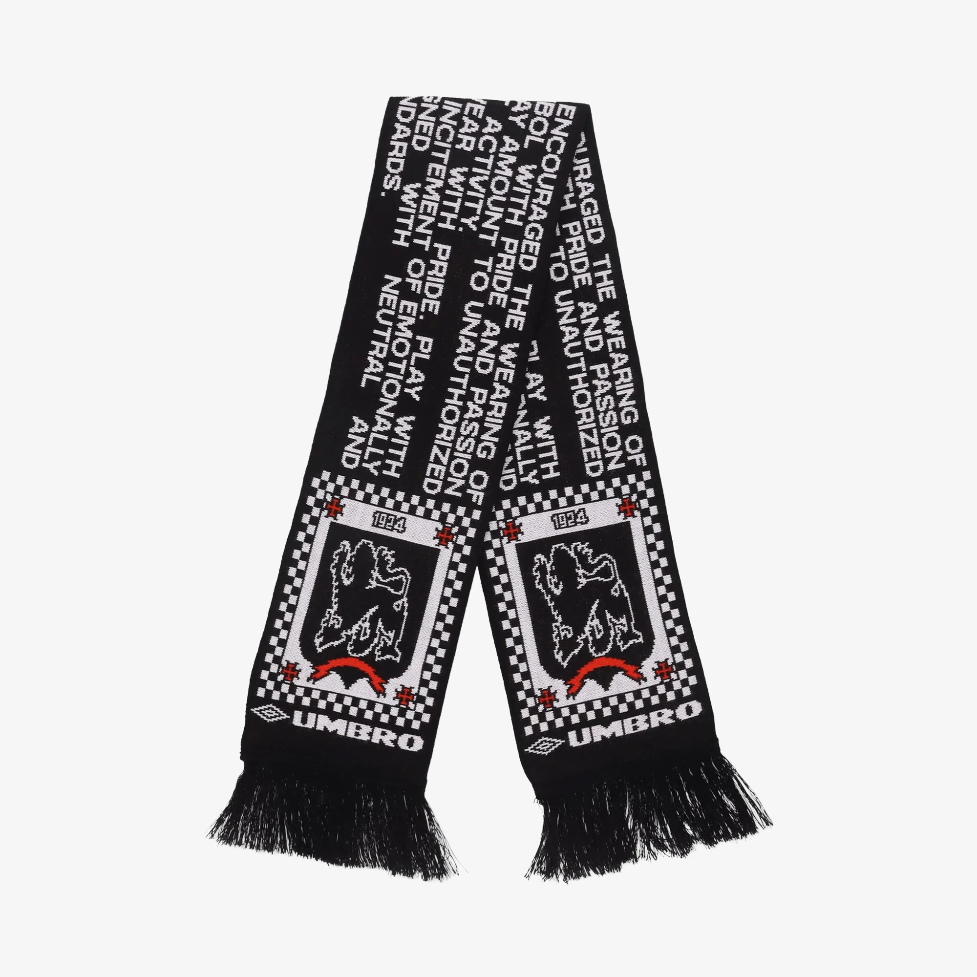 UMBRO Notice Scarf 'Black' - WUNDER