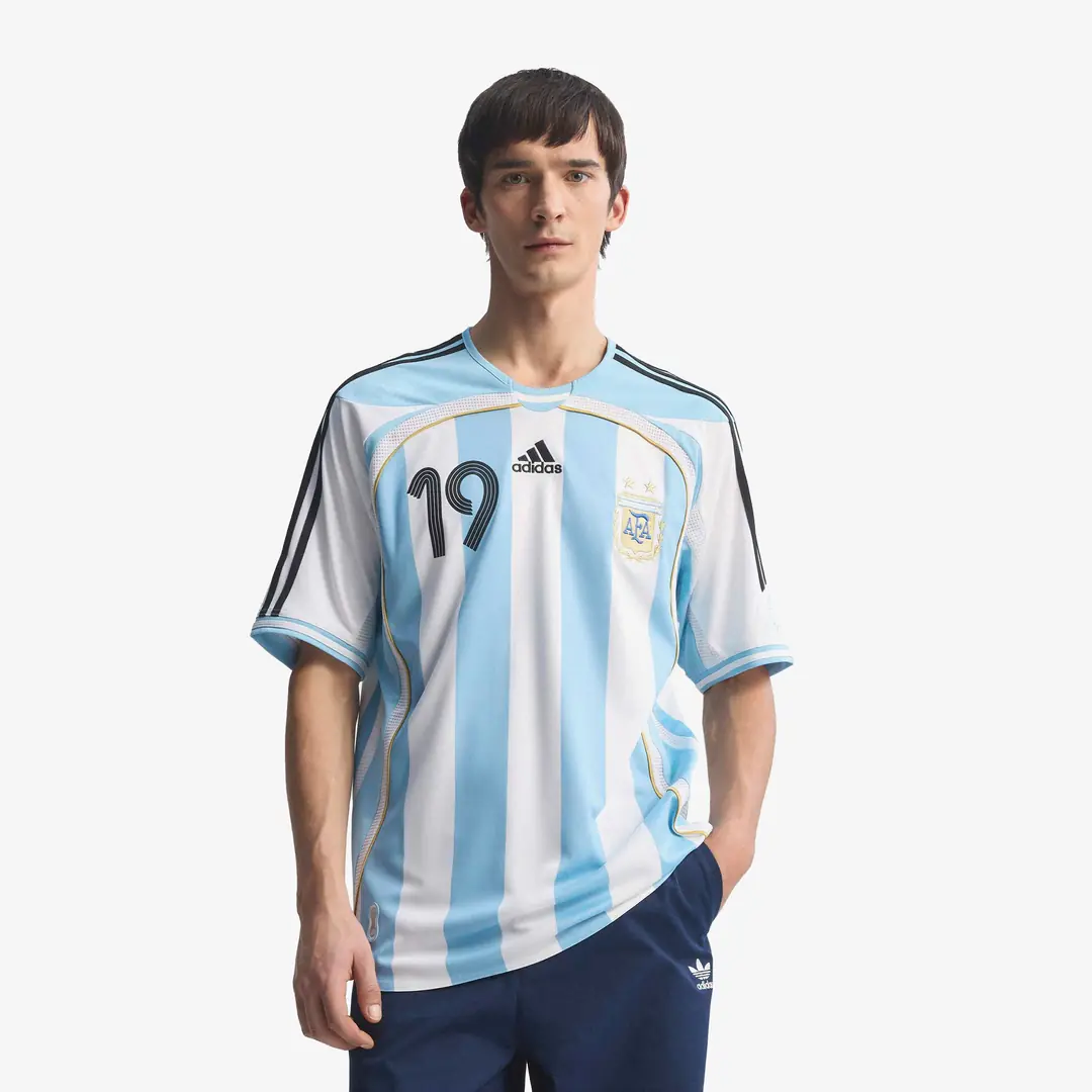 adidas Argentina Home Jersey 2006 'Messi' - WUNDER