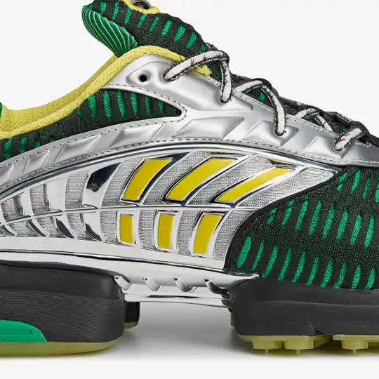 adidas x Brain Dead Climacool 2 'Green Metallic Silver' - Görsel 8