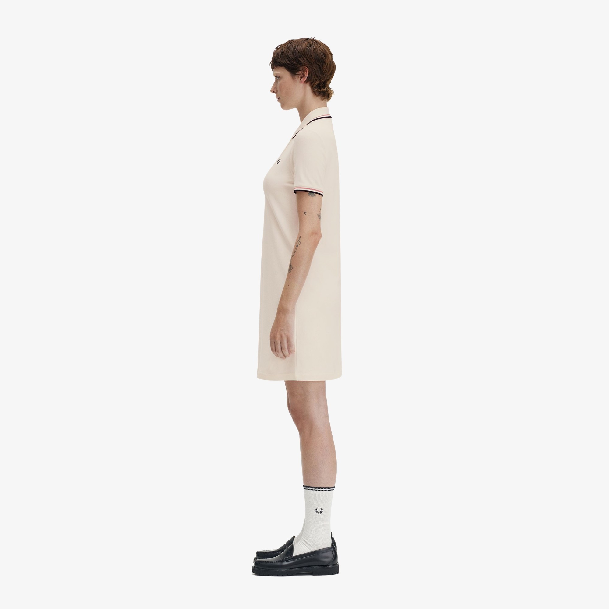Twin Tipped Dress 'Light Ecru'