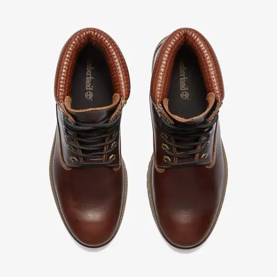 6-Inch Premium Waterproof Leather Boot 'Brown' - Görsel 5