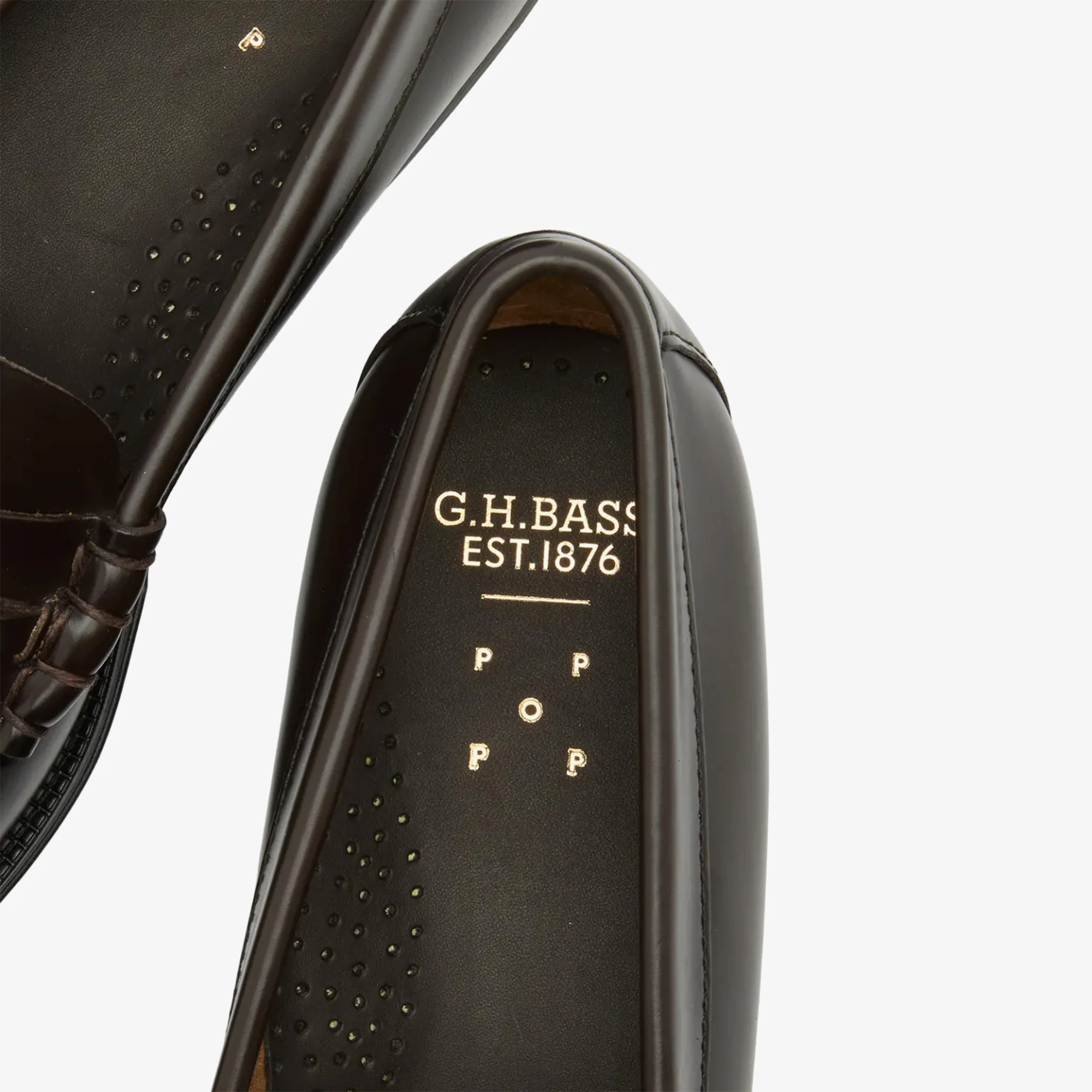 G.H.BASS & Pop Easy Weejuns Lincoln Loafers Leather 'Brown' - WUNDER