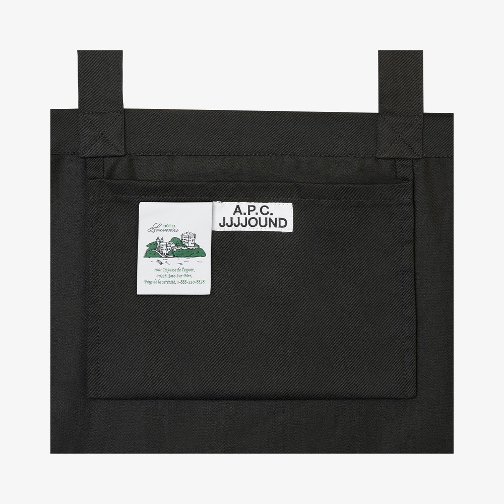 JJJJound x A.P.C. Tote Bag 'Black'