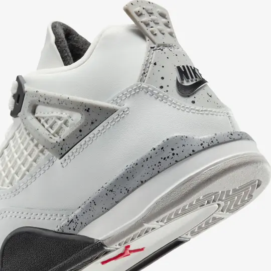 Air Jordan 4 Retro 'White Cement' (PS) - Görsel 8