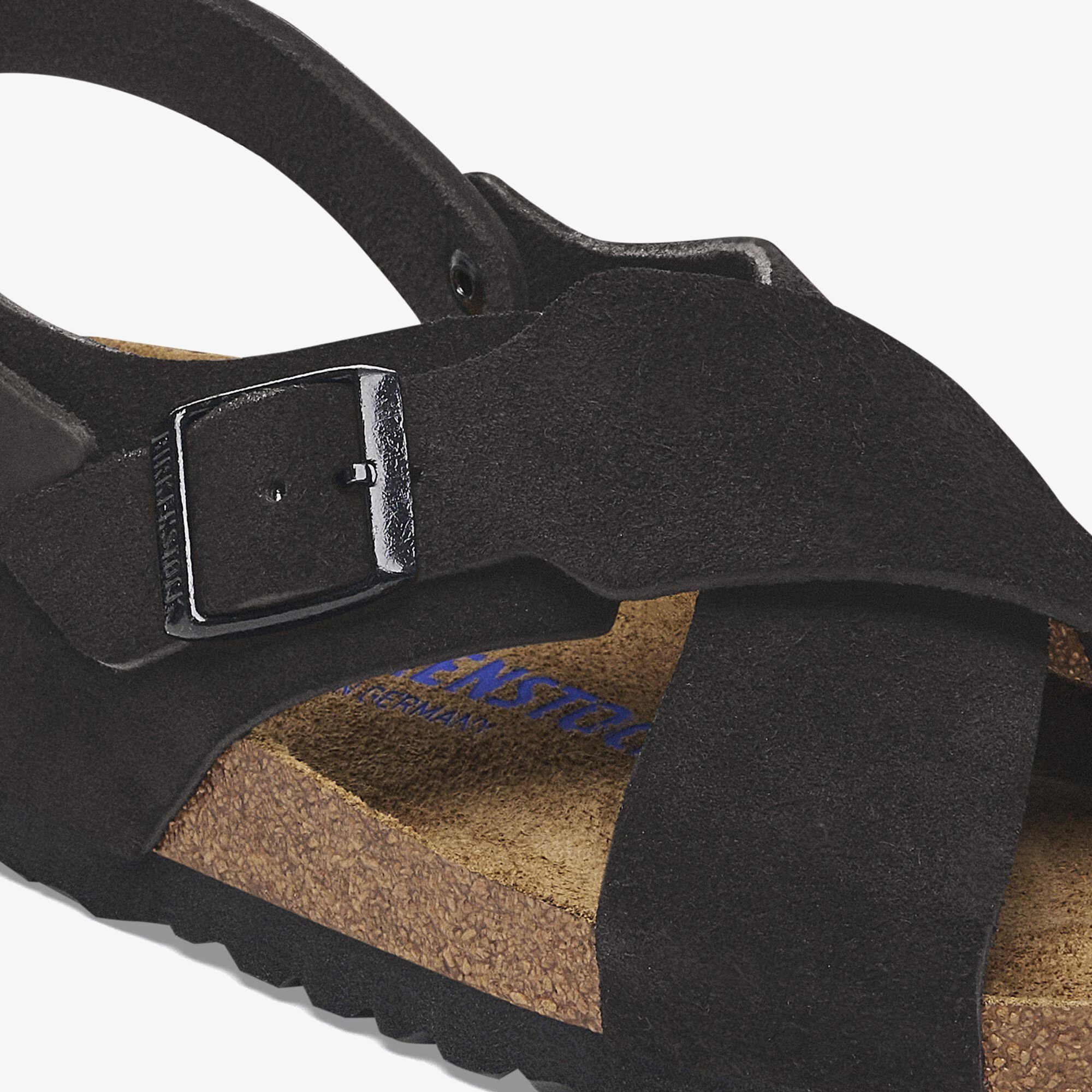 Tulum Suede Leather 'Black'
