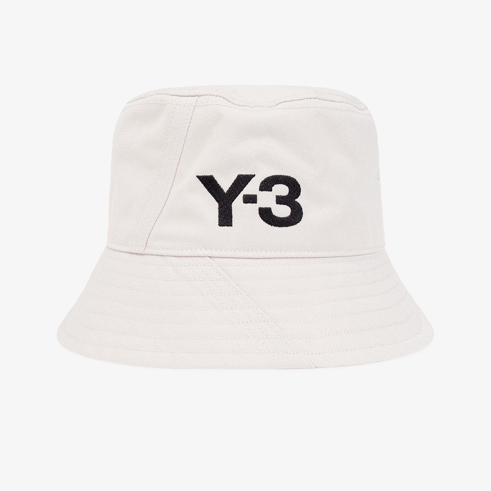 Y-3 Staple Bucket Hat 'White' - WUNDER