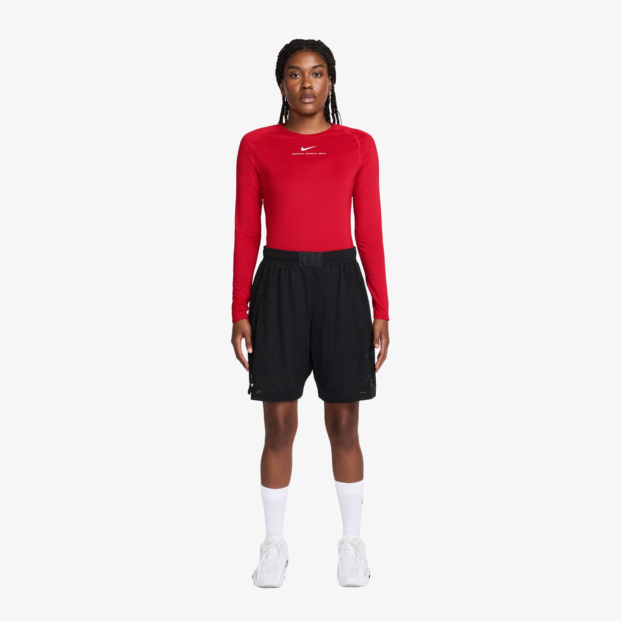 Nike x NOCTA Basketball Longsleeve Top 'University Red'