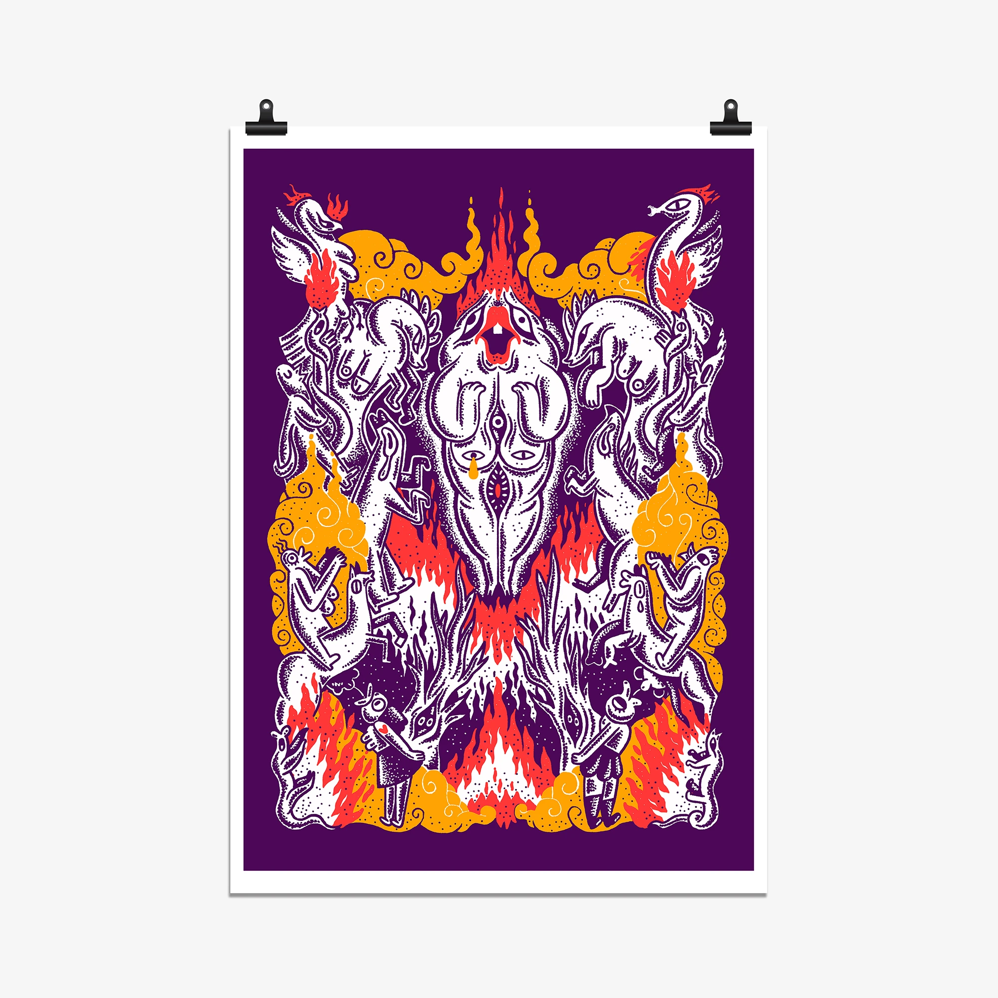 WUNDER x KRÜW Murat Kalkavan Print 'Mother’s Blessing'