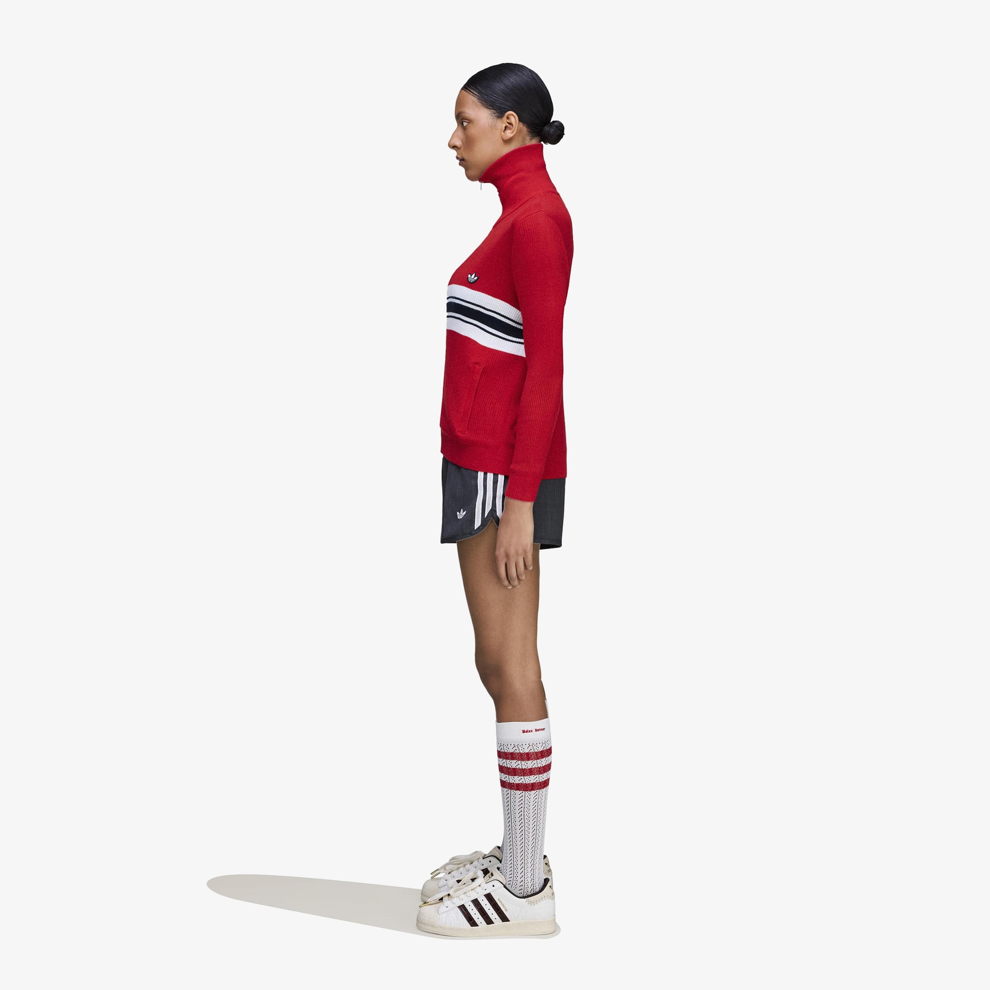 Wales Bonner x adidas Knit Track Top 'Better Scarlet' (W)