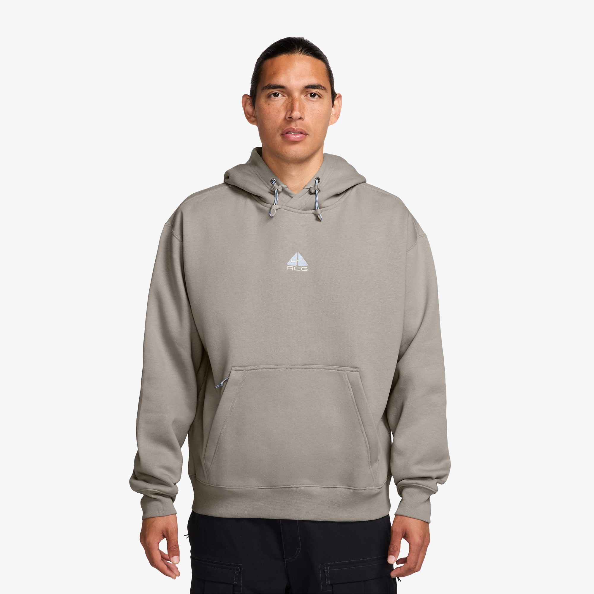 ACG Therma-FIT Fleece Pullover Hoodie 'College Grey'