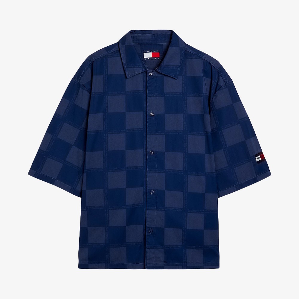 Checkerboard Boxy Shirt