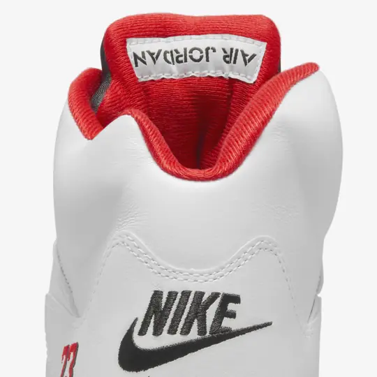 Air Jordan 5 Retro 'Fire Red Black Tongue' - Görsel 11