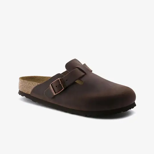 Boston Habana Oiled Leather Soft Footbed 'Brown' - Görsel 3
