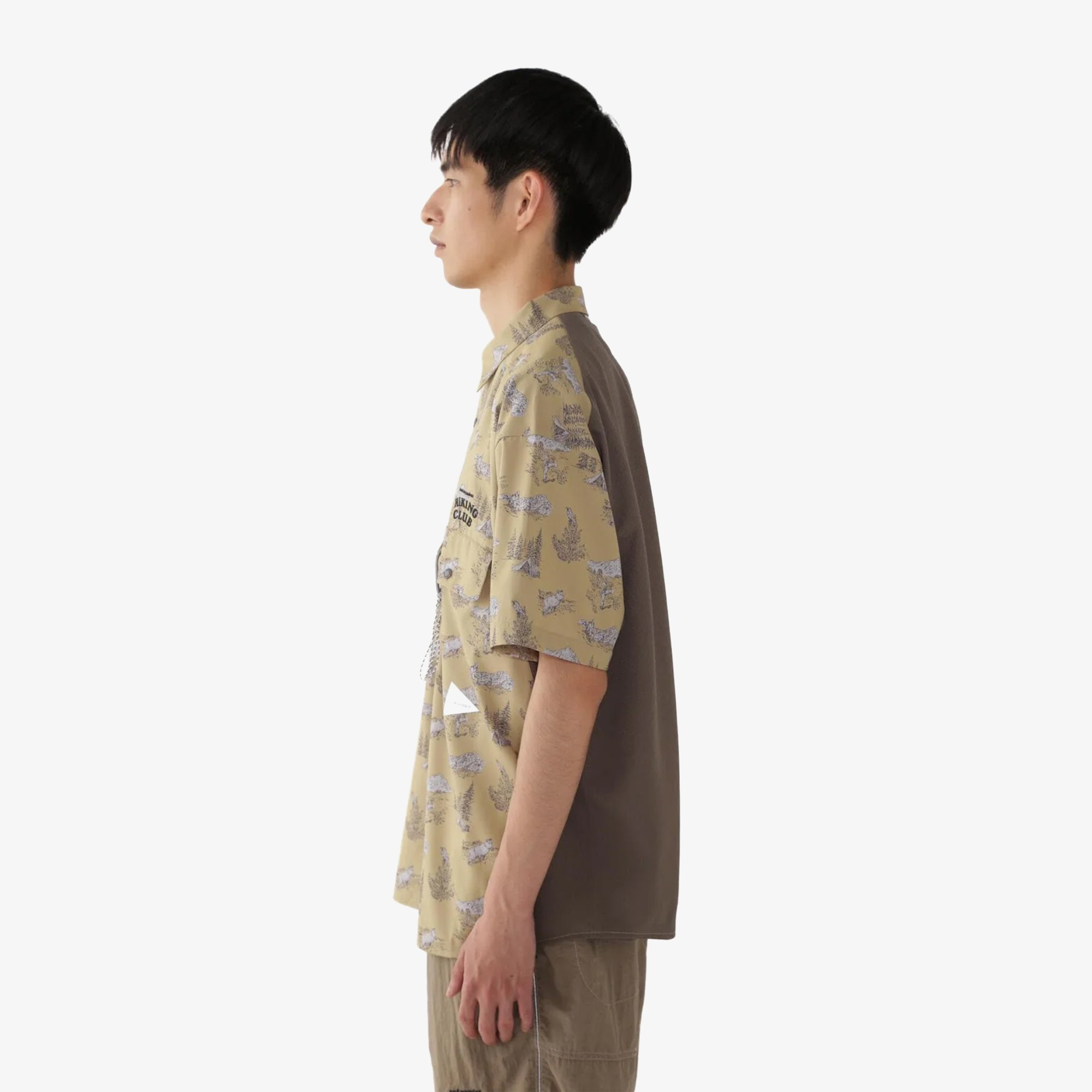 Hiking Club Tech Shirt 'Beige'