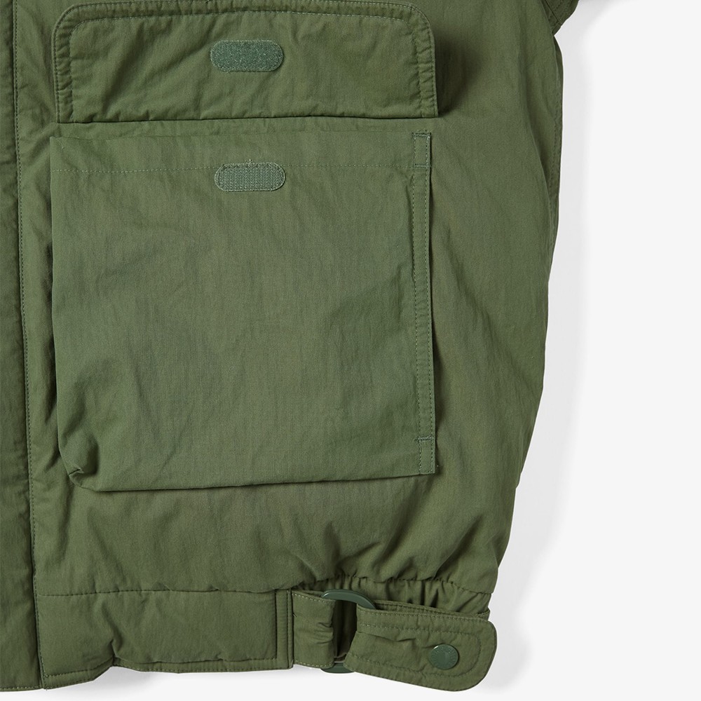 Multi Pocket Down Jacket 'Green'