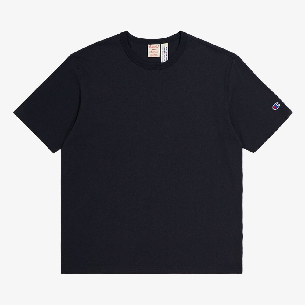 Crewneck T Shirt Black