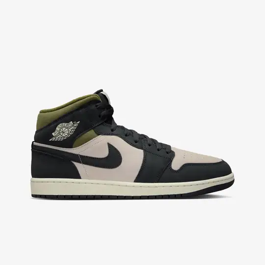 Air Jordan 1 Mid SE 'Off Noir Medium Olive' - Görsel 2