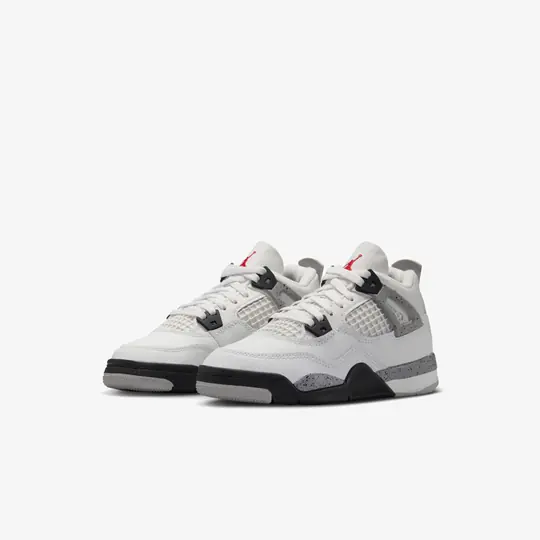 Air Jordan 4 Retro 'White Cement' (PS) - Görsel 4