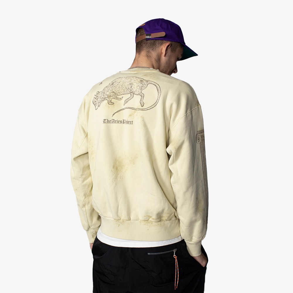 Aged Hardcore Sweat 'Beige'