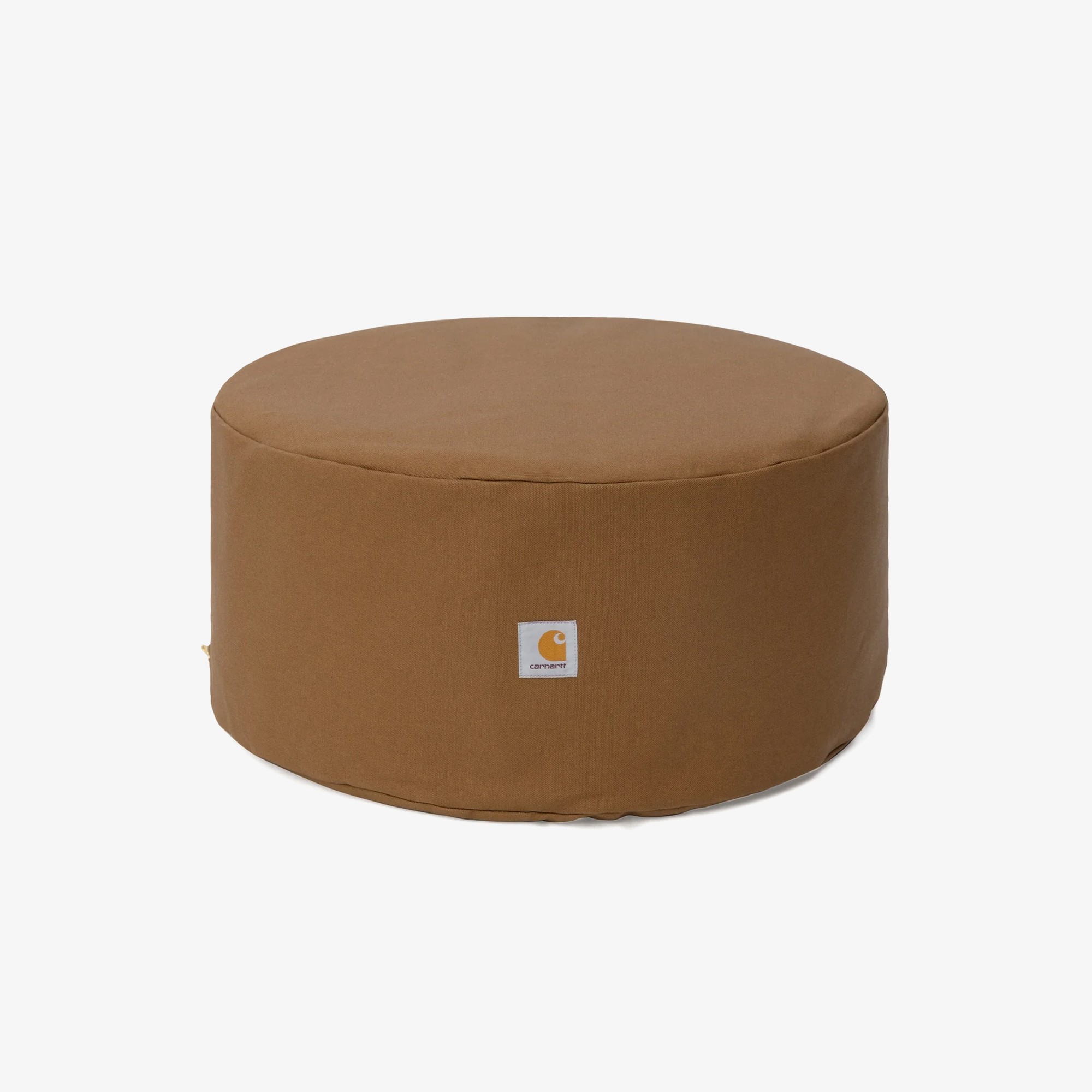 Canvas Pouf 'Hamilton Brown'