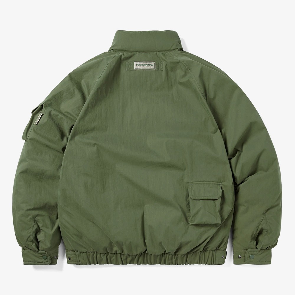 Multi Pocket Down Jacket 'Green'