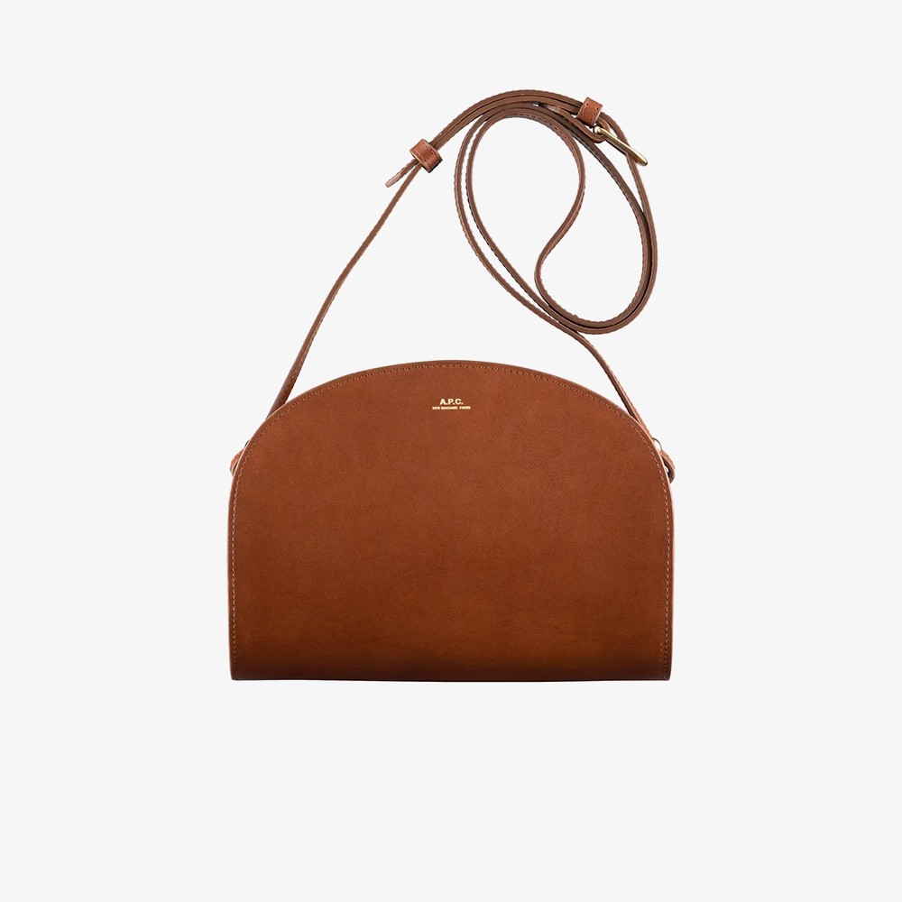 Demi-Lune Bag 'Nut Brown'