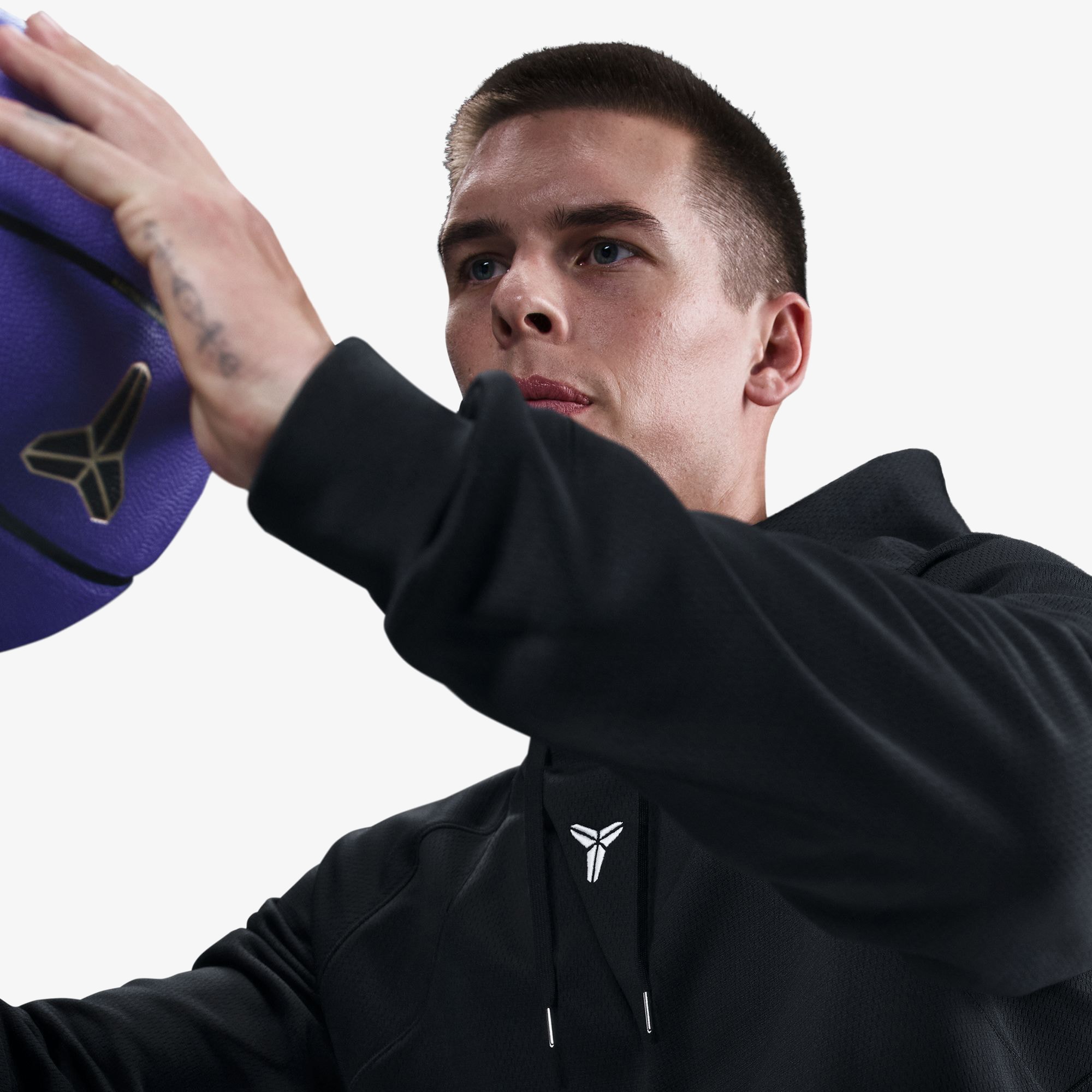 Kobe Therma-FIT Pullover Hoodie 'Black'