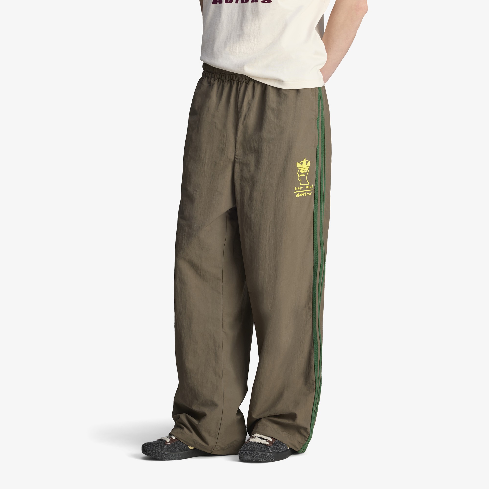 adidas x Brain Dead Track Pant 'Dark Brown'