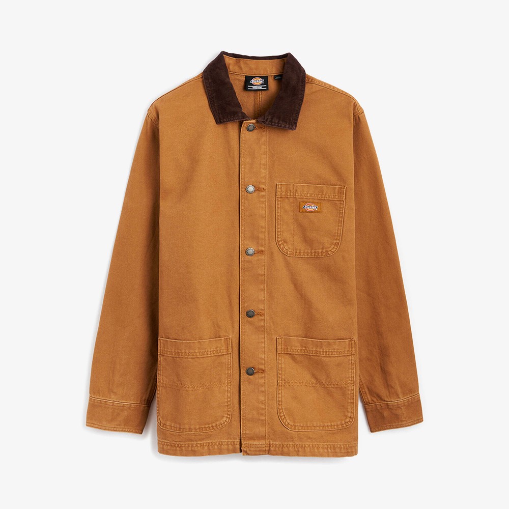 Duck Canvas Unlined Chore Coat 'Brown'