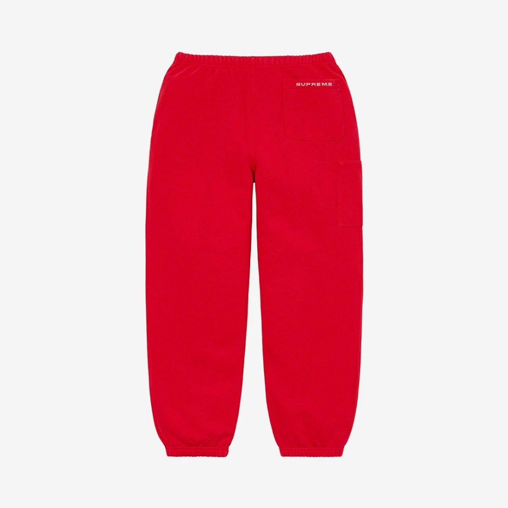 Nike x Supreme Cargo Sweatpants 'Red'