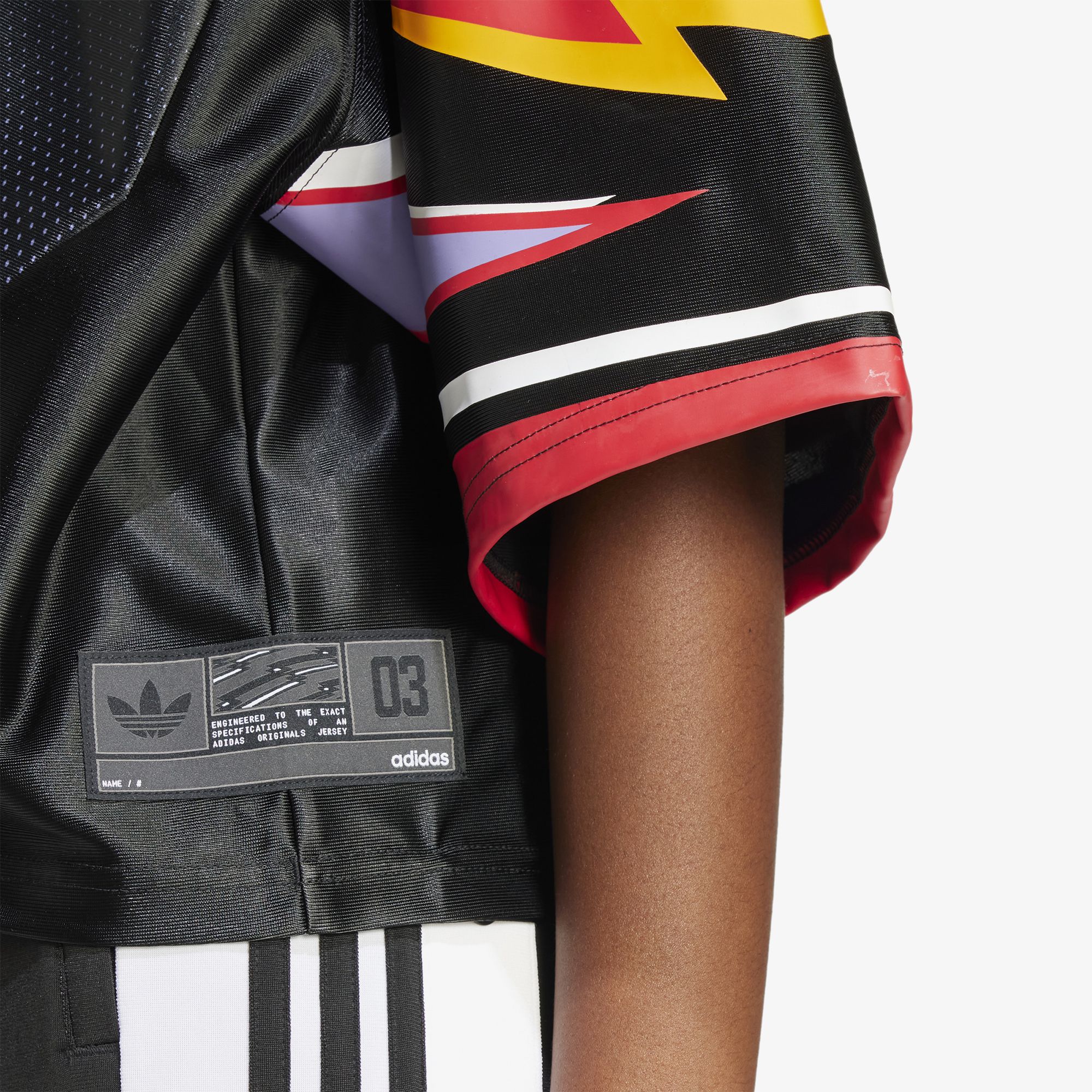 Adilenium Season 3 Short Sleeve Graphics Jersey 'Black'