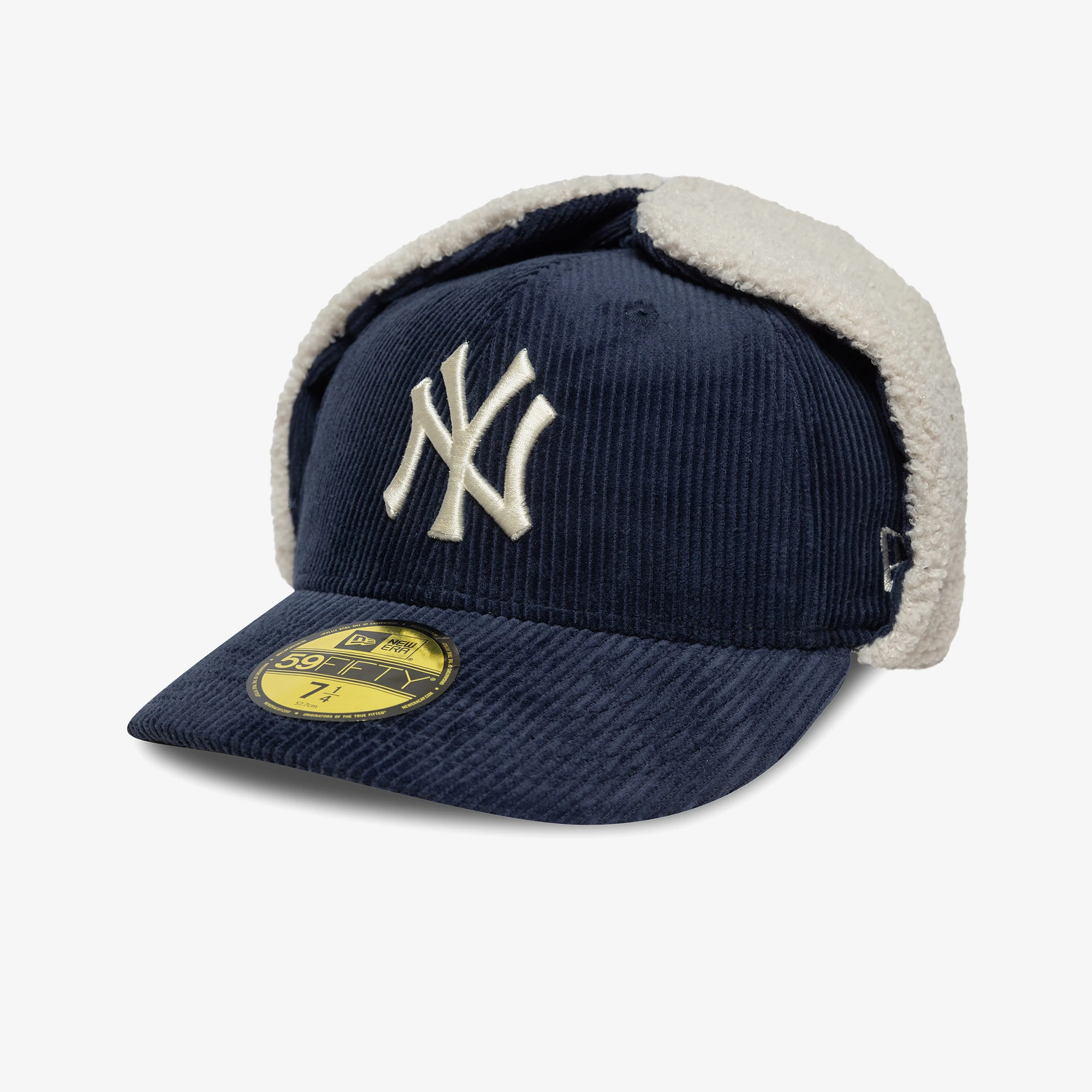 New Era New York Yankees MLB Cord Dogear 59FIFTY Fitted Cap 'Navy